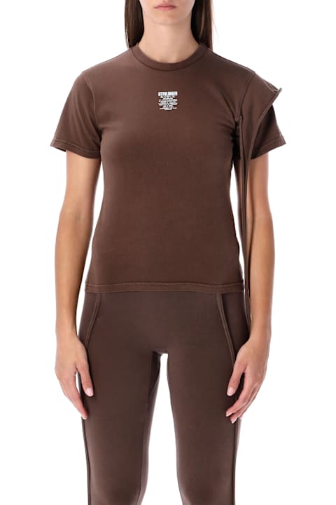 Ottolinger for Men Ottolinger Ottolinger Fitted Organic Cotton Brown T-shirt