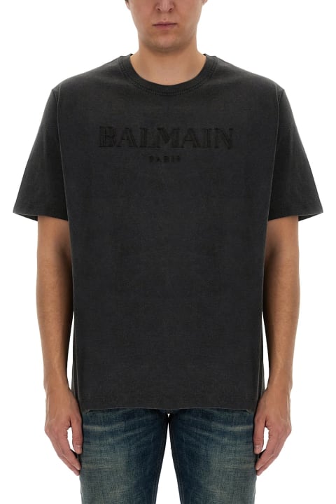 メンズ Balmainのウェア Balmain Vintage Logo T-shirt
