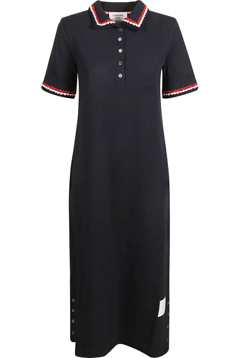 ウィメンズ Thom Browneのワンピース＆ドレス Thom Browne Calf Length Polo Dress