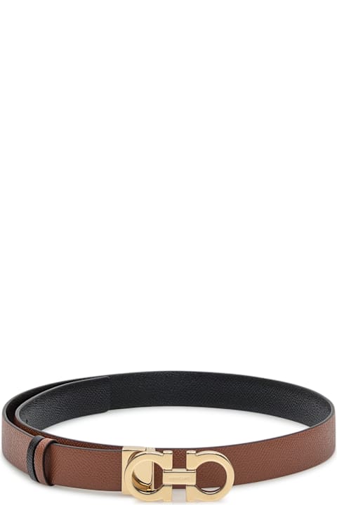 Homeware Ferragamo Ferragamo Brown Leather Belt