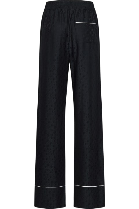 Off-White for Women Off-White Silk Blend Trousers