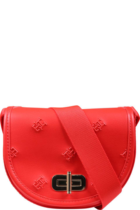 Accessories & Gifts for Girls Tommy Hilfiger Red Bag For Girl With All-over Logo