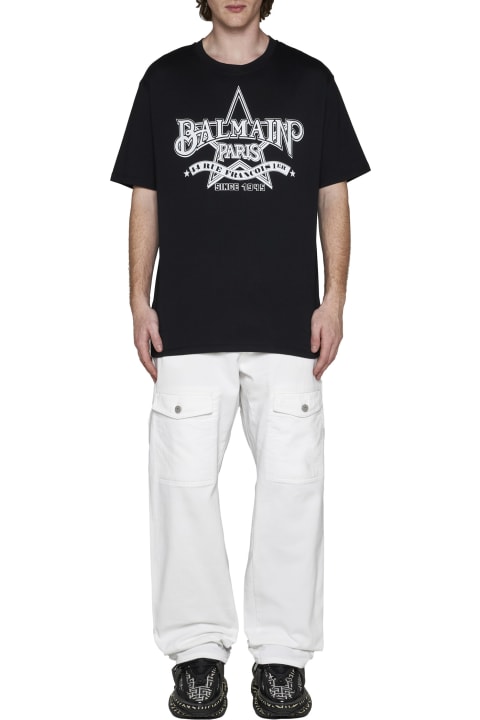 Balmain Topwear for Men Balmain Star T-shirt