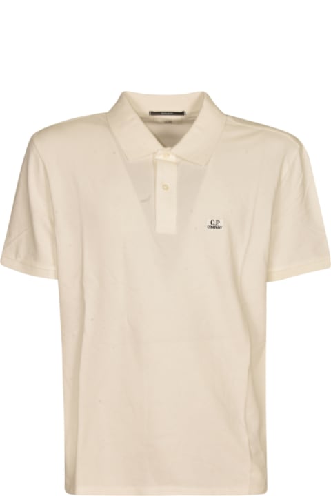 Shirts for Men C.P. Company Logo Polo Shirt