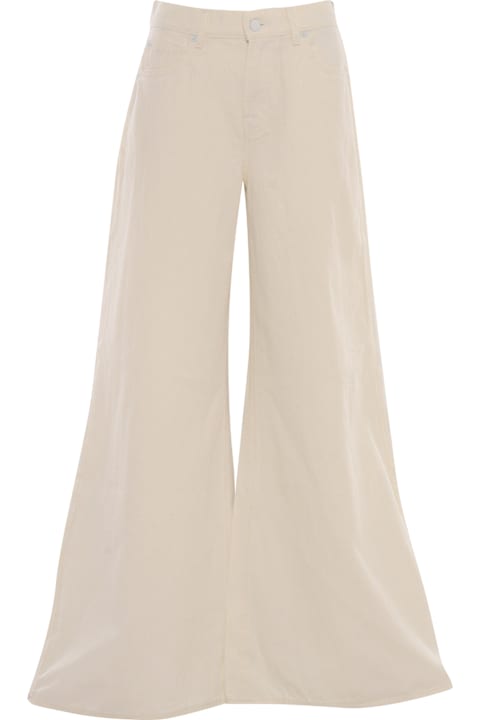 7 For All Mankind Clothing for Women 7 For All Mankind Willow Wide Linen Ostuni