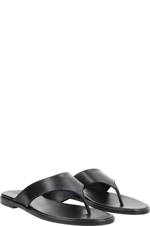aeyde Leather Thong Sandal