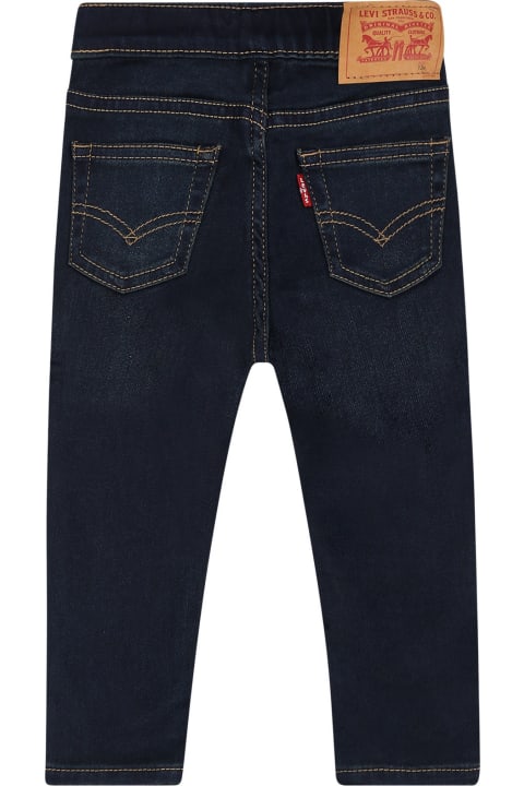 Fashion for Baby Girls Levi's Blue Jeans For Baby Boy With Patch Logo