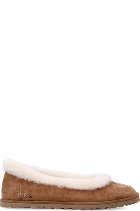 UGG Zora Suede Ballet Flats