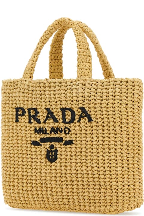 حقائب توتي لـ السيدات Prada Straw Handbag