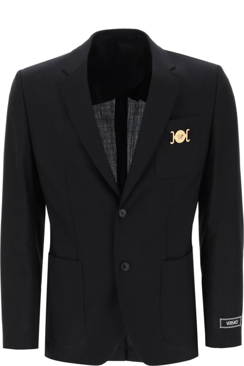 Versace Sale for Men Versace Black 'medusa Biggie' Jacket