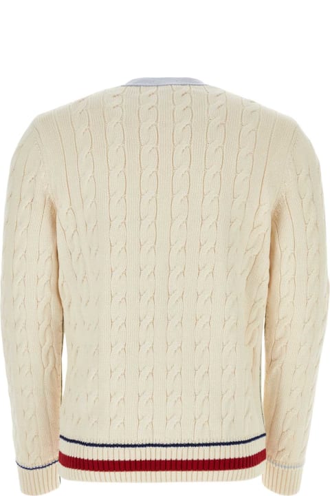 Lacoste Clothing for Men Lacoste Sand Cotton Blend Cardigan
