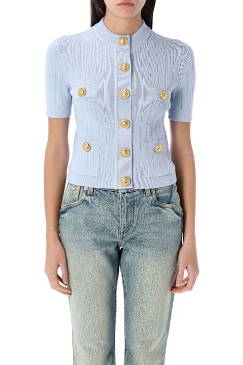 Balmain Sweaters for Women Balmain Knit Mc Btn