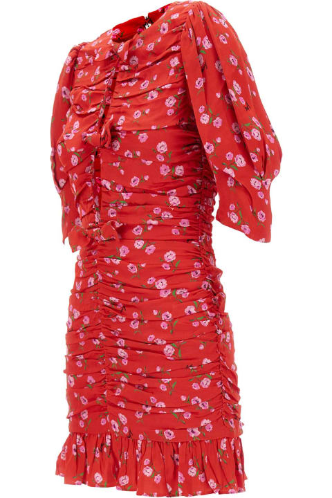 Sale for Women Rotate by Birger Christensen "printed Mini" Viscose Crepe Dress