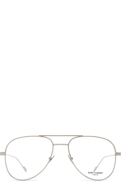 Fashion for Men Saint Laurent Eyewear Classic 11 Ysl Silver Glasses