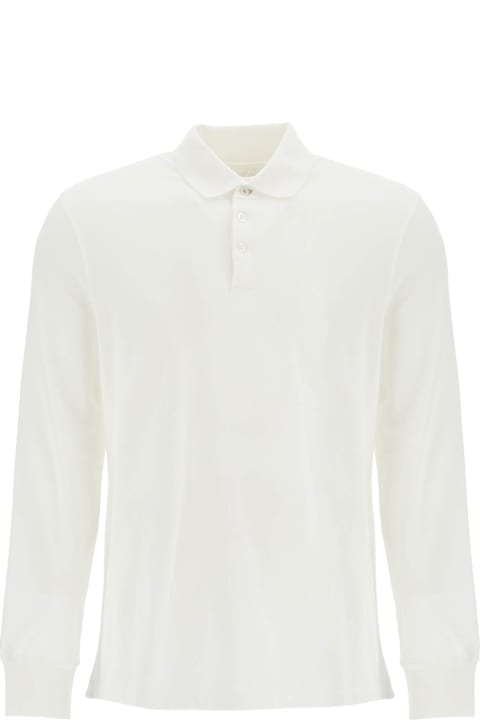 Brunello Cucinelli Topwear for Men Brunello Cucinelli Long-sleeved Piquã© Polo