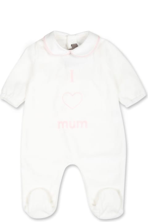 Little Bear Bodysuits & Sets for Baby Girls Little Bear White Babygrow For Baby Girl With Mum Writing