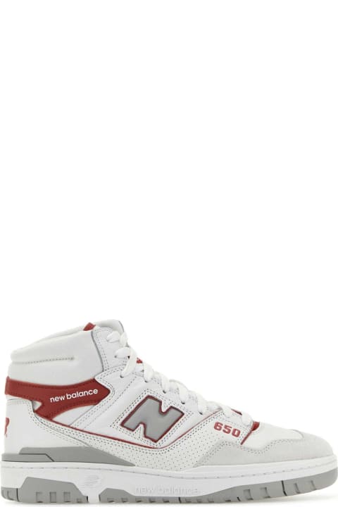 Homeware New Balance Multicolor Leather And Suede 650 Sneakers