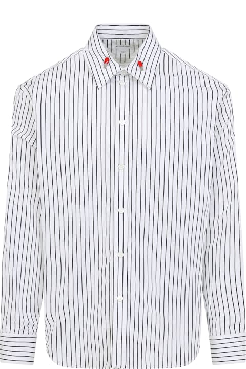Bottega Veneta Shirts for Men Bottega Veneta Embroidered Poplin Shirt