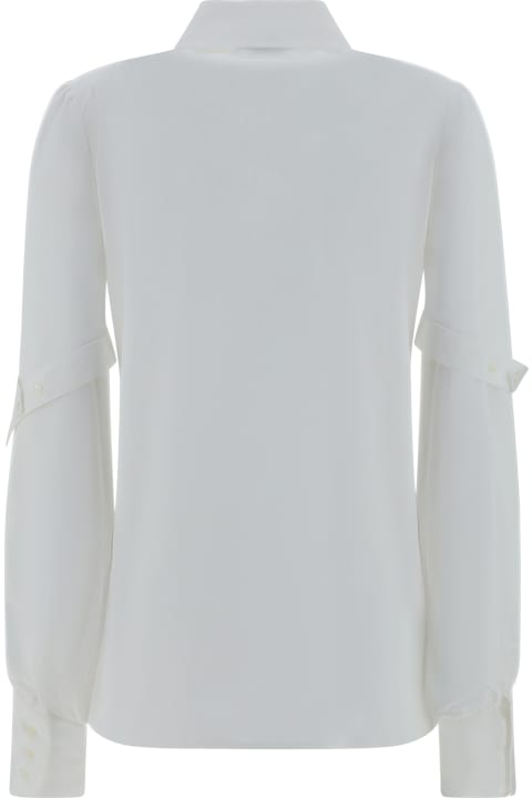 Topwear for Women Off-White Popeline Shirt With Straps