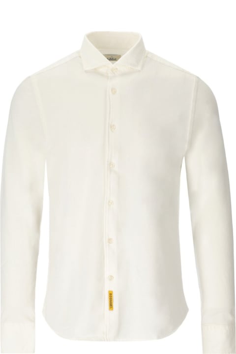 B-d Baggies Michigan White Pique Shirt