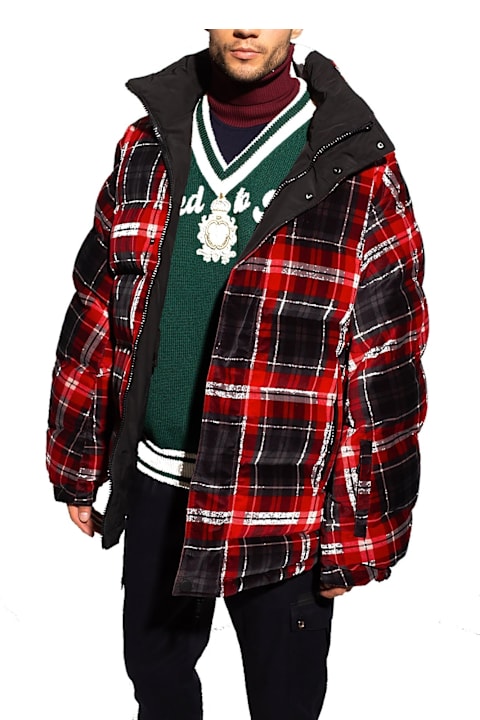 الملابس لـ القسم الرجالي Dolce & Gabbana Reversible Artastic Bomber