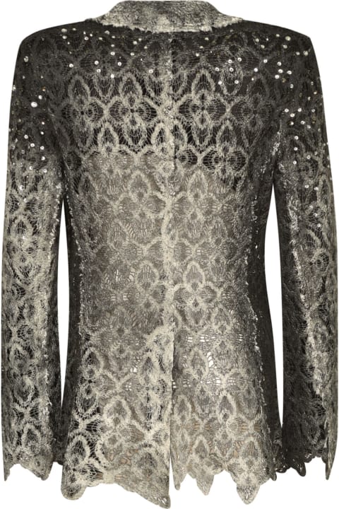 Rever In Macrame Blazer