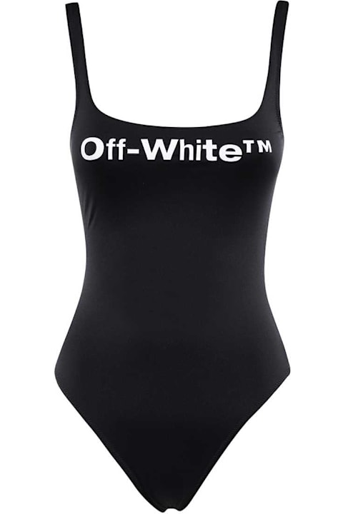 Fashion for Women Off-White Printed One-piece Swimsuit