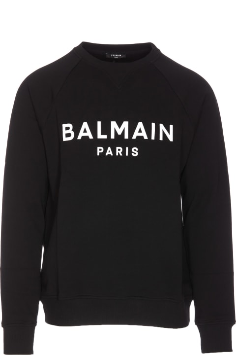 Balmain Clothing for Men Balmain Logo Crewneck Sweatshirt