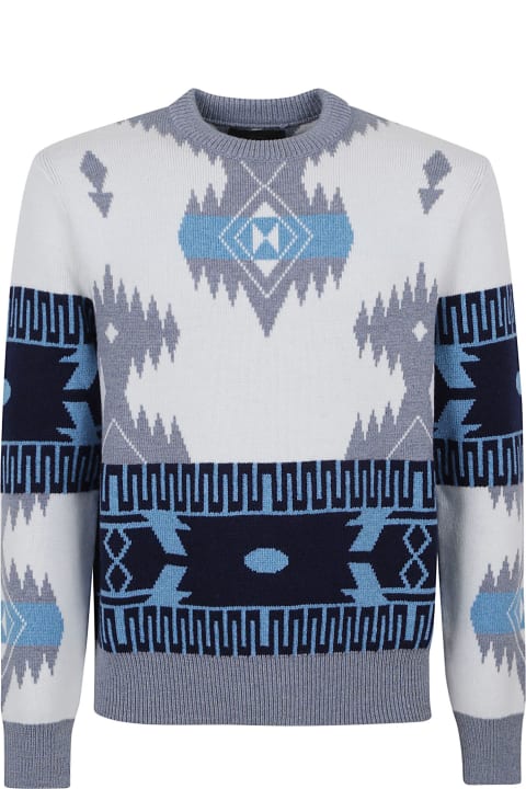 Alanui Sweaters for Men Alanui Icon Jacquard Sweater