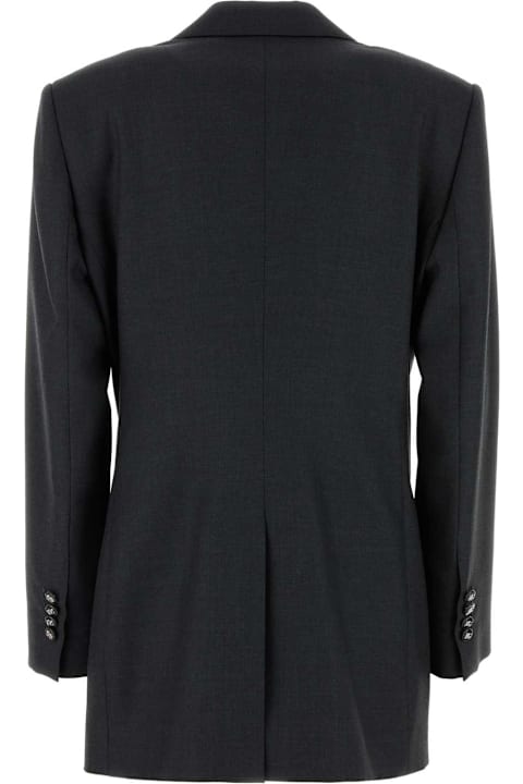 Homeware Dolce & Gabbana Graphite Wool Blazer