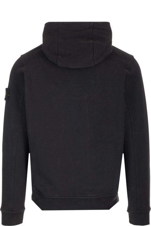 Stone Island Fleeces & Tracksuits for Men Stone Island Cotton Hoodie