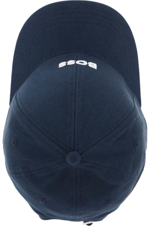 メンズ Hugo Bossのコート＆ジャケット Hugo Boss Baseball Cap With Embroidered Logo