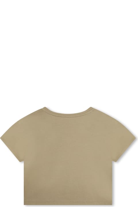 Michael Kors T-Shirts & Polo Shirts for Girls Michael Kors T-shirt Con Logo
