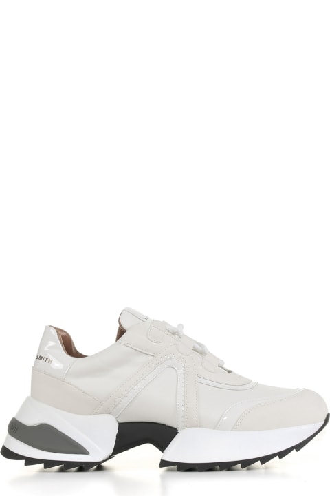 Marble Sneaker In Leather