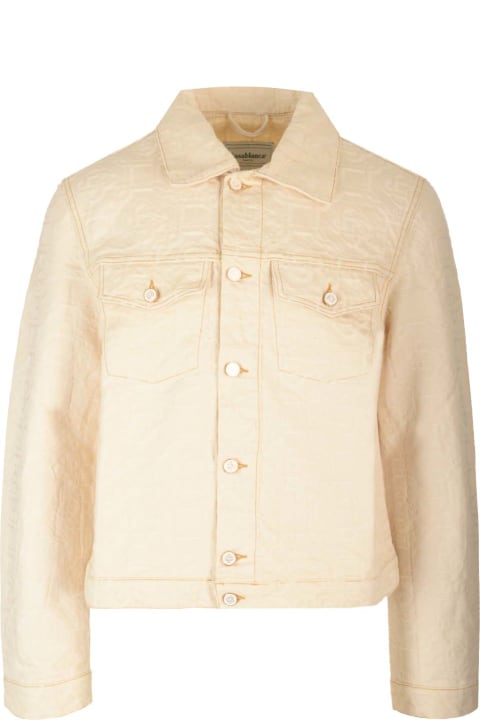 メンズ Casablancaのコート＆ジャケット Casablanca Slim Fit Denim Jacket