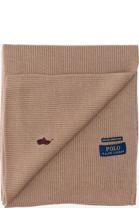 أدوات منزلية Polo Ralph Lauren Wool Scarf With Logo