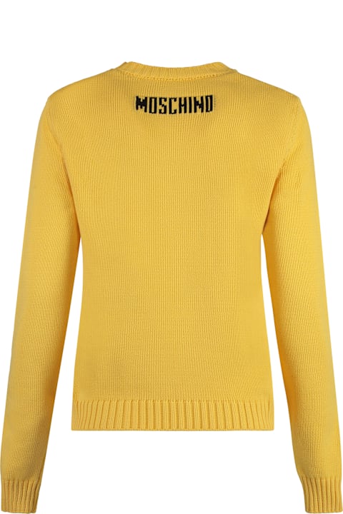 Homeware Moschino Smiley® - Cotton Blend Crew-neck Sweater