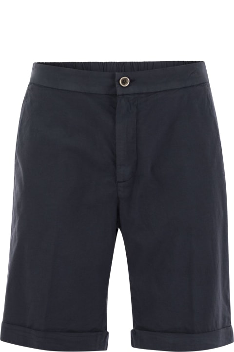 Pants for Men Peserico Stretch Cotton Shorts