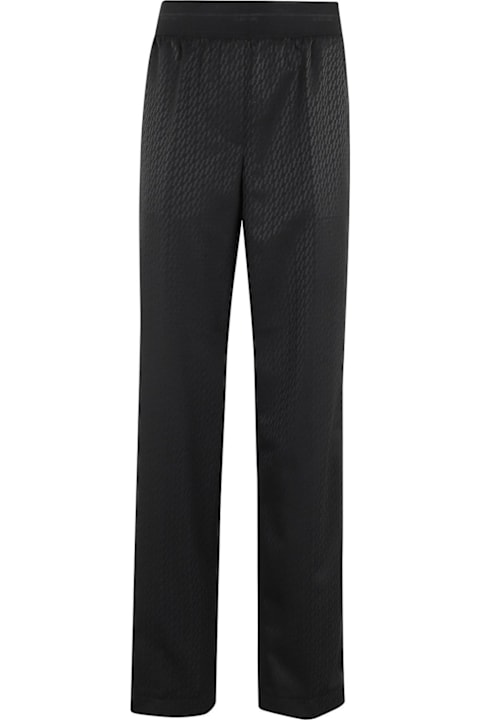 Helmut Lang for Kids Helmut Lang Logo-jacquard Straight-leg Trousers