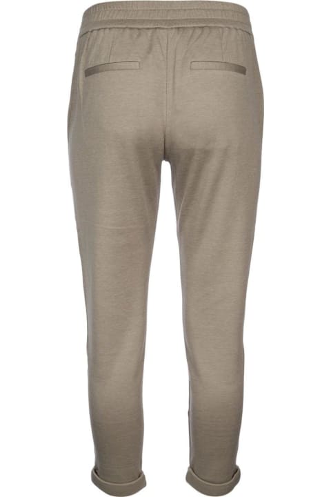 Brunello Cucinelli Pants & Shorts for Women Brunello Cucinelli Drawstring Track Pants