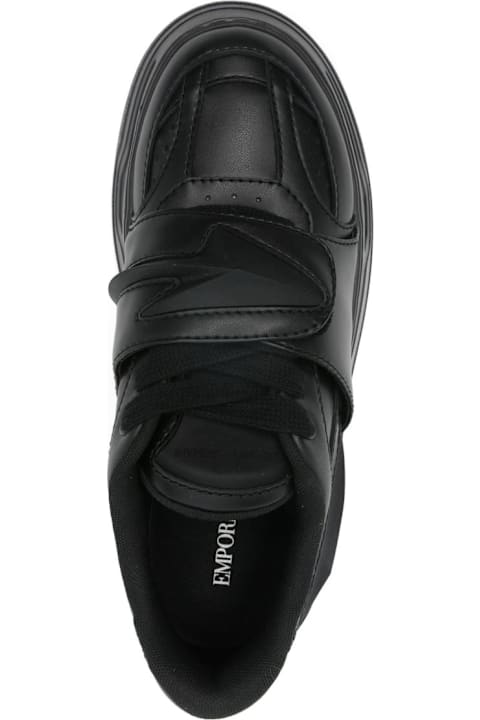 Emporio Armani Leather Sneakers