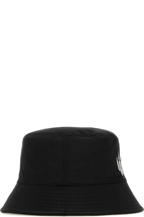Fashion for Men MCM Black Nylon Bucket Hat