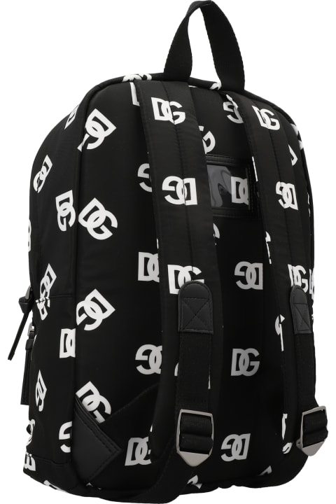 Logo Print Backpack