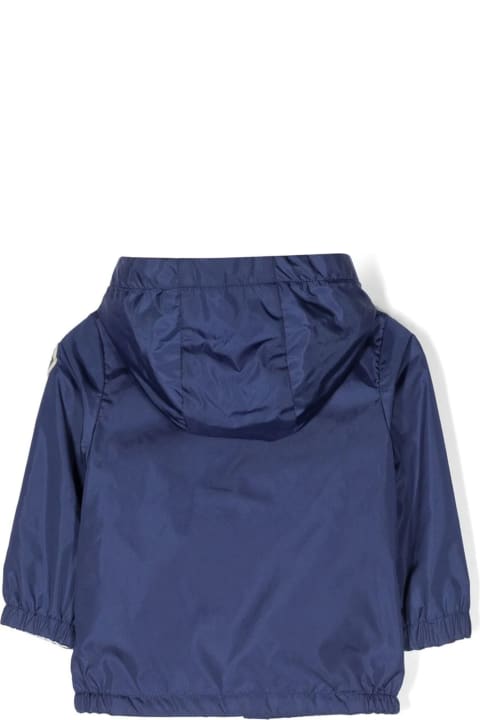 Blue Polyamide Jacket