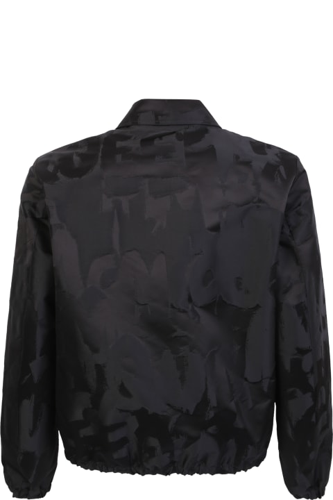 Coats & Jackets for Men Alexander McQueen Graffiti Logo Jacket