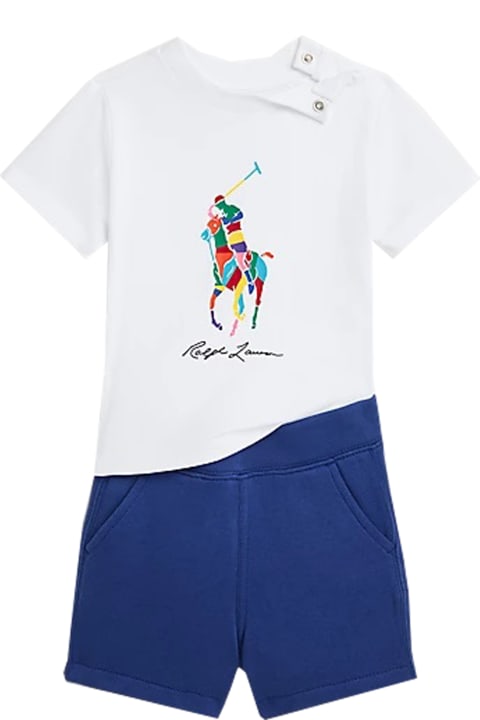 Fashion for Baby Boys Ralph Lauren Cotton T-shirt And Short