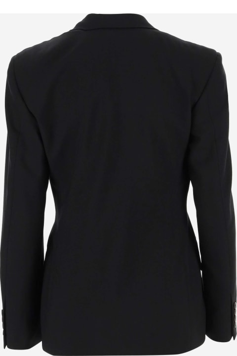 Balenciaga Coats & Jackets for Women Balenciaga Single-breasted Cotton Blazer
