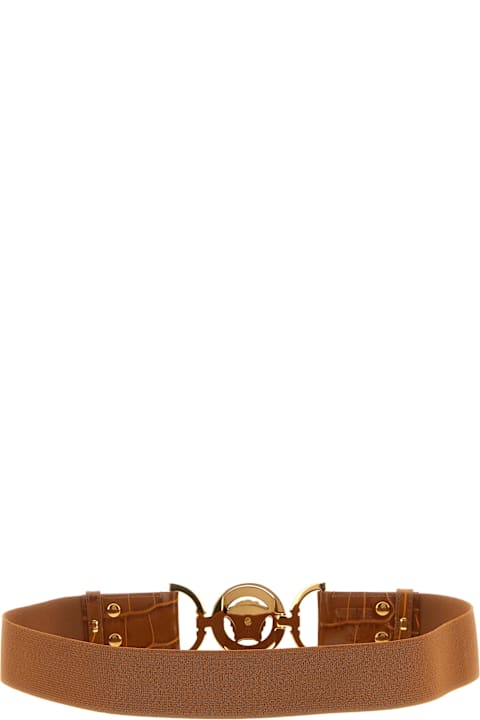 Versace 'medusa '95' Elastic Belt