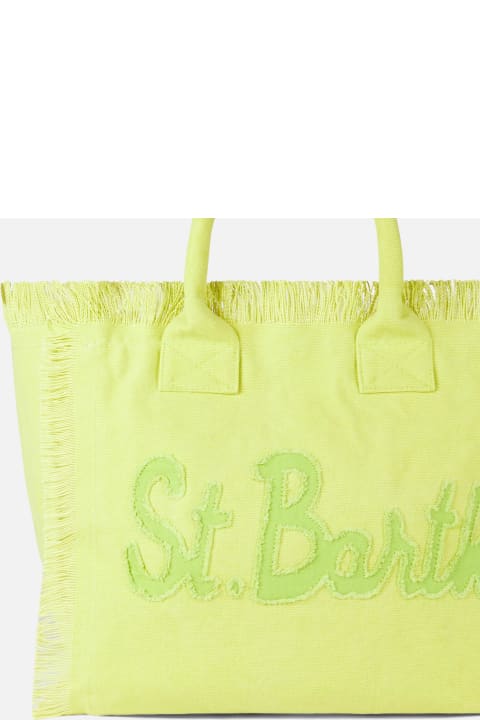 Homeware MC2 Saint Barth Vanity Light Green Canvas Shoulder Bag