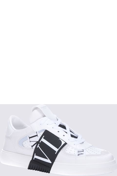 Homeware Valentino Garavani White And Black Sneakers